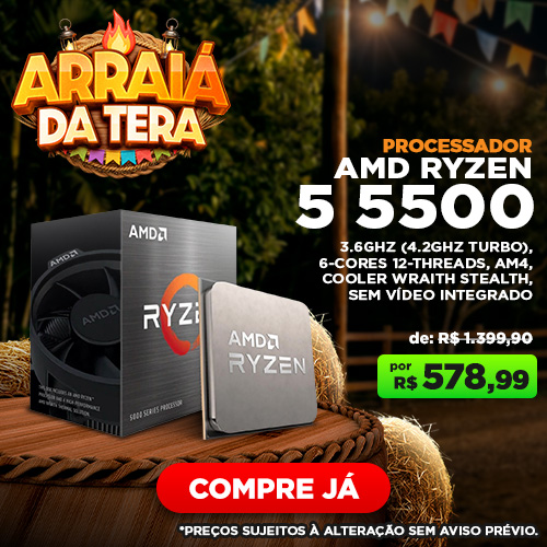 Processador AMD Ryzen 7 2700 3.2GHz (4.1GHz Turbo), 8-Core 16