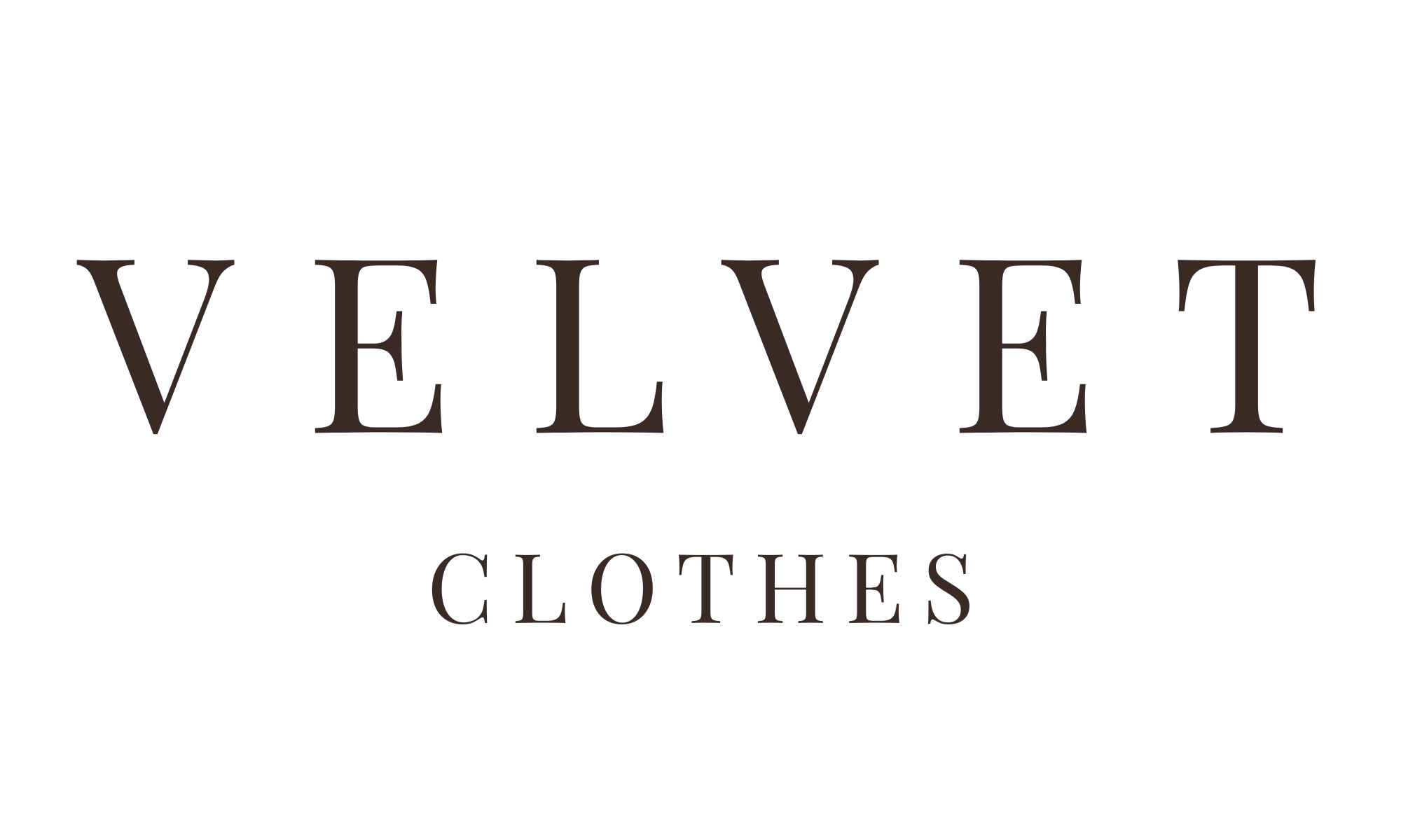 Logo Velvet Clothes
